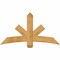 Ekena Millwork Alberta Rough Sawn Timber Gable Bracket, Western Red Cedar, 60"W x 32"H x 4"D x 6"F, 13/12 Pitch GBW060X32X0406ALB00RWR - alternate 1